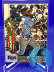 2020 Topps Holiday Randy Arozarena #HW54 Rookie RC Rays